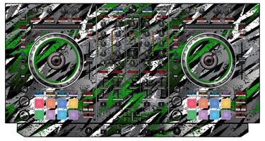 Pioneer DJ DDJ SX Skin Sparkasm Green
